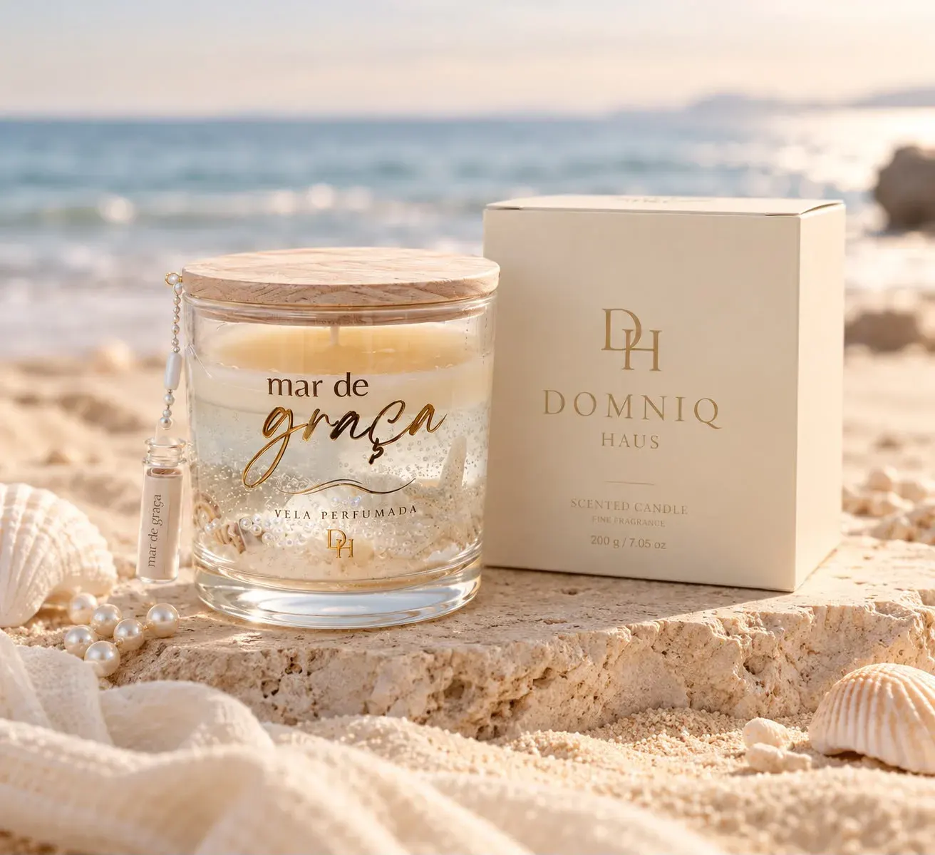 DOMNIQ - Vela "Mar de graça"